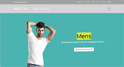 Desktop Screenshot of newdaywears.com